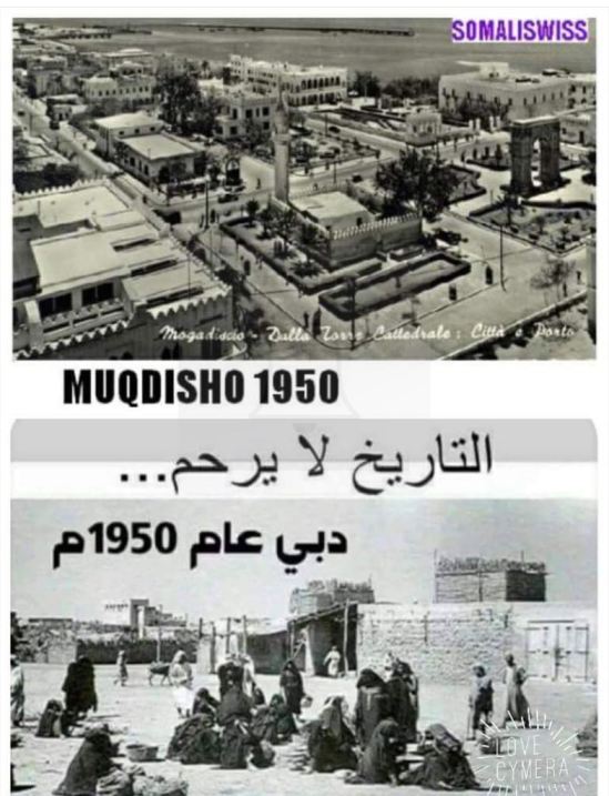 Sannadkii 1950 Muqdishu iyo Dubai iyo damiirka xanuunsanaya ee Soomaalida