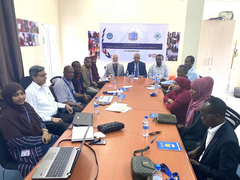 Somali Government, Employers and Workers agreed on priorities for