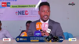 Afhayeenka madaxtooyada Puntland Jaamac Deperani & Tababarka Garoowe