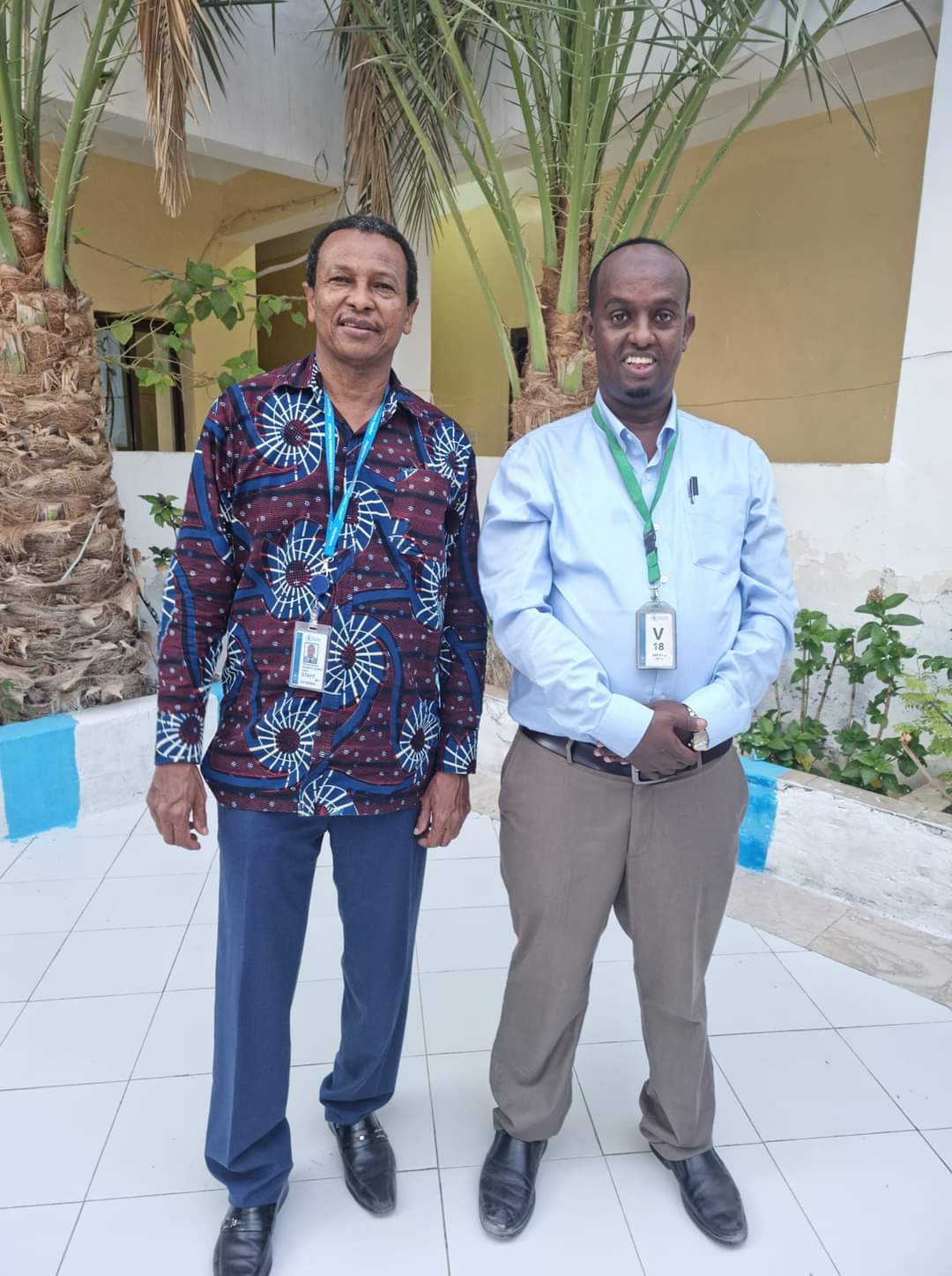 The Representative and Country Director of the World Food Programme (WFP) Somalia, met with the Executive Director of the national non-governmental organization HIDA .