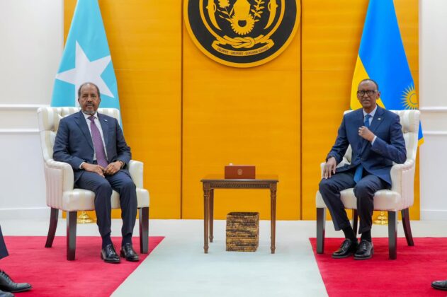 Madaxweyne Xasan Sheekh oo la kulmay Dhiggiisa dalka Rwanda