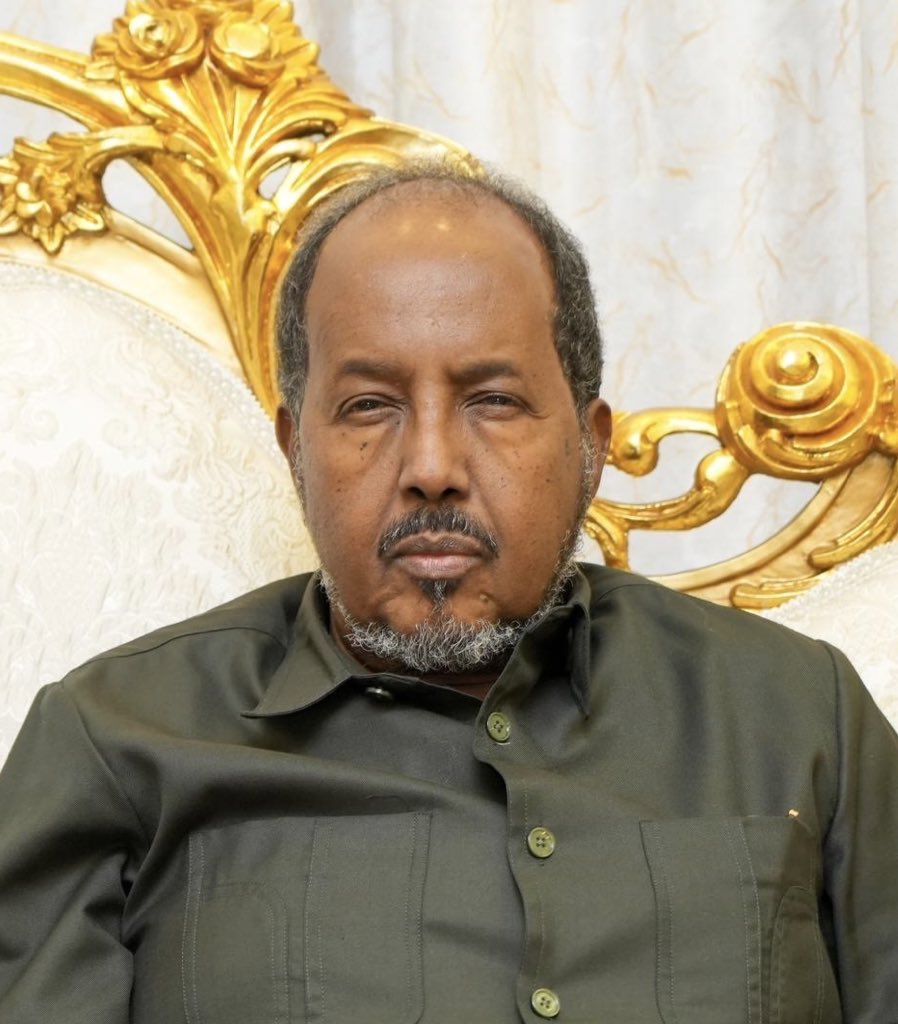 PRESIDENT HASSAN DECLARES WAR NOT ON ETHIOPIA BUT ON OTHER SOMALIS