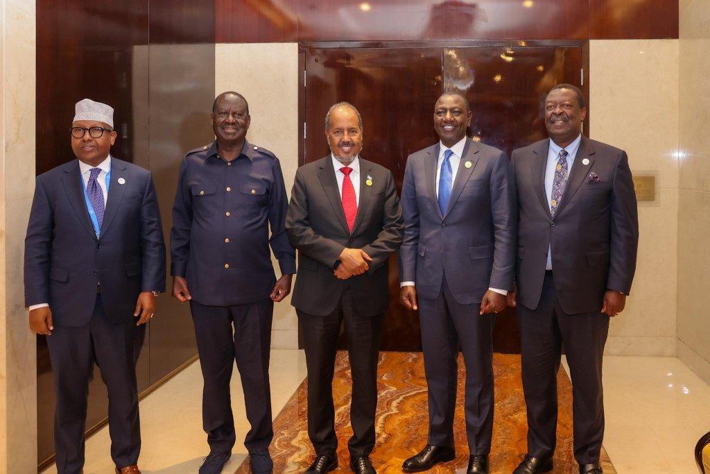 PRESIDENT HASSAN SHEIKH ENDORSES SOMALILAND SEPARATIST AND SECESSION SUPPORTING KENYA CANDIDATE RAILA ODINGA FOR THE AUC CHAIRMANSHIP