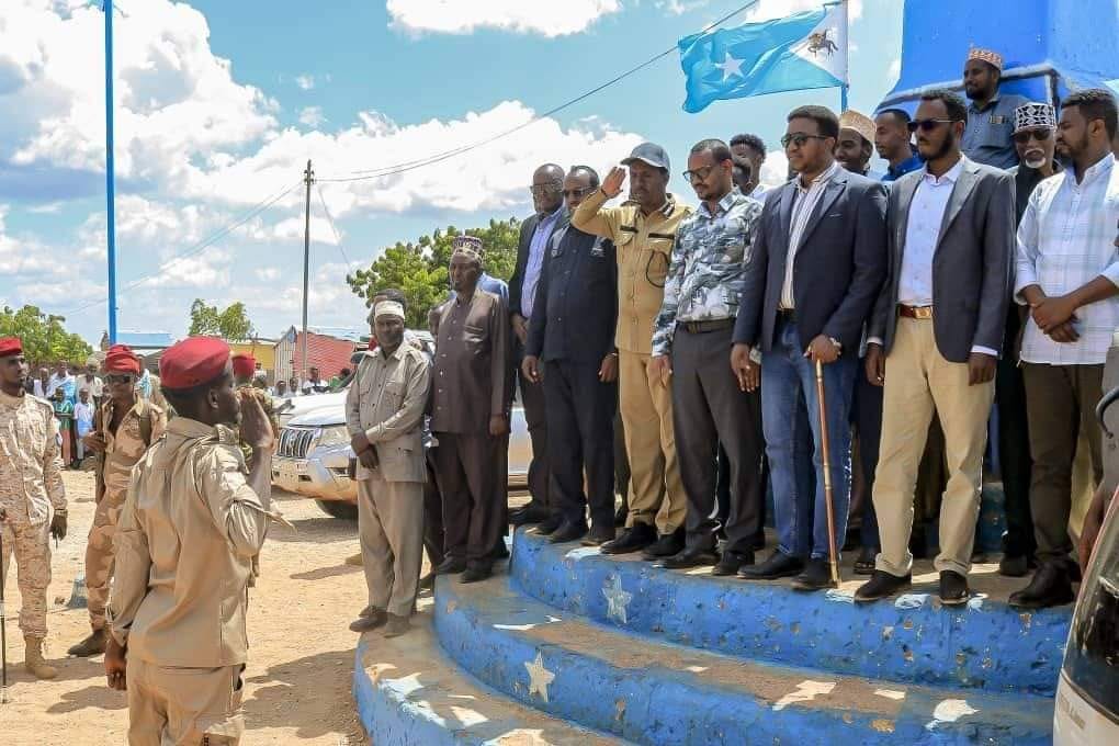 Madaxweyne ku xigeenka ssc -khaatumo oo lagu soodhaweeyay Degmada ceegaag.