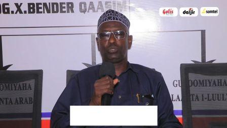 Nabadoon | Axmed Muuse Qoolif oo ka mida Odayaasha Xaafada Benderqaasim ee Shirka dardargelinta