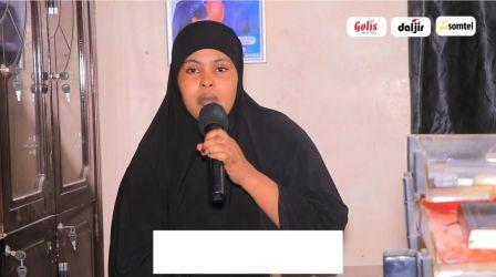 Xildhibaanad Muna oo ka Tirsan gollaha deegaanka Bosaaso ee Shirka dardargelinta shaqada Xaafada