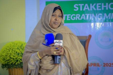 Agaasimaha Ururka Haweenka oo ka warbixisay ujeedada loo qabtay Madasha wada xaajoodka…