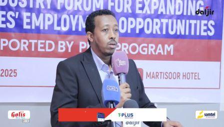 Hadaljeedinta Agaasimaha Wasaarad Qorshaynta Puntland Cabdiqaadir Cabdidahir ee Madasha u qareemida