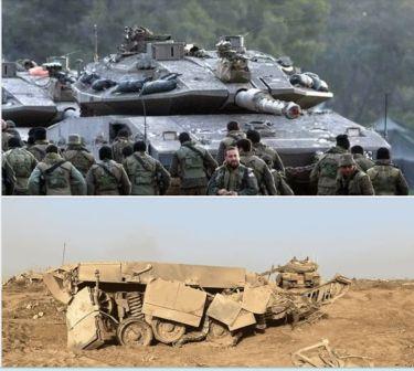 Israa’iil oo sheegtay in taangidoodii “adduunka ugu bir adkaa” waa sida ay sheegeen e oo xoogagga Qasa si sahlan u burburiyeen