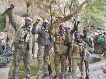 Ciidanka Puntland oo Daac!sh kala wareegey Togga Baallade