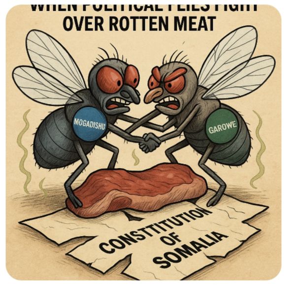 VILLA SOMALIA VS BUURTA GAROOWE: When Political Flies Fight Over Rotten Meat