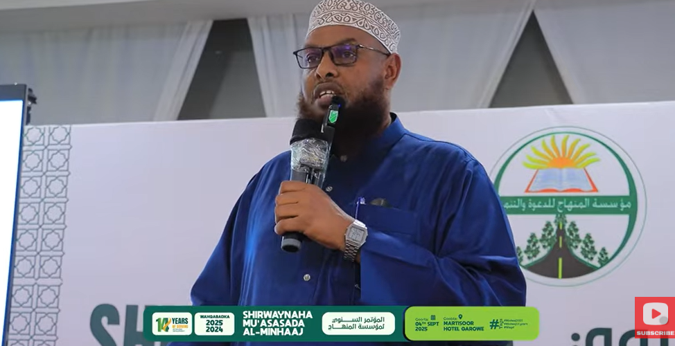 Sh. Maxamuud Xaliike”Qofku inta uu adduunka joogo waa in uu noqdaa qof waxtar leh