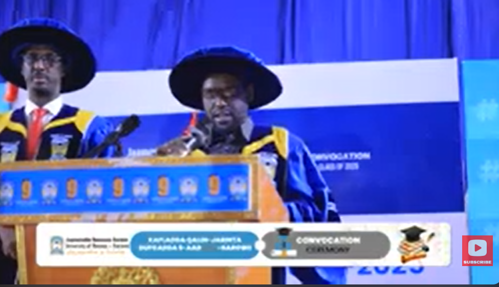 Guddoomiyaha guud ee Jaamacada Boosaaso oo ku dhawaaqay inay heerkii Ardaynimo ka gudbeen 4 boqol