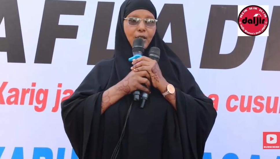 Gudddoomiyaha ururka haweenka hobolka Mudug ee Puntland Shugri Cabdi Cali