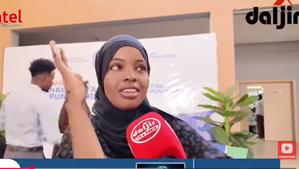 Ardayad da’yar ah oo ka qaybgashay shirka haweenka Puntland ee Garoowe