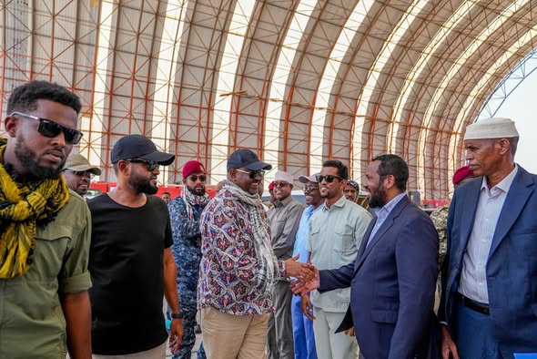 Madaxweyne Deni oo Boosaaso gaaray!