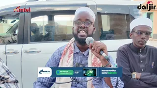 Sheekh Cabdiqani: “qofkii qof dila ilaahay ayaa u ballan qaaday shan cadabood, ee joojiya dhiga daadanaya”