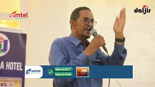 Guddoomiyaha gobalka Mudug: “in la maalgaliyo dekado kale iyado laga cararayo boqol dollar waa wadaniyad xumo”