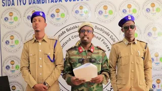 Maxkamadda Ciidmada qalabka sidda Puntland oo ugu dambeyn xukun ku riday 7 nin oo AS ah.
