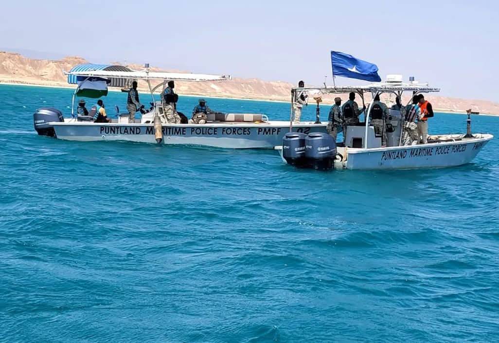 Ciidamada Badda Puntland oo Burcad badeed kaso furtay markab kale.