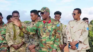Saraakisha Ciidanka Xooga ee Baladxaawo oo amniga Gedo ka hadlay.