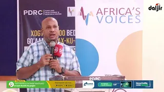 Garoowe: Xarunta PDRC ayaa lagu daahfuray madasha baahinta macluumaadka xogta Cimilada