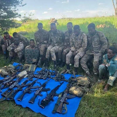 Ciidama badan oo kamida military ga Itoobiya oo isdhiibay.